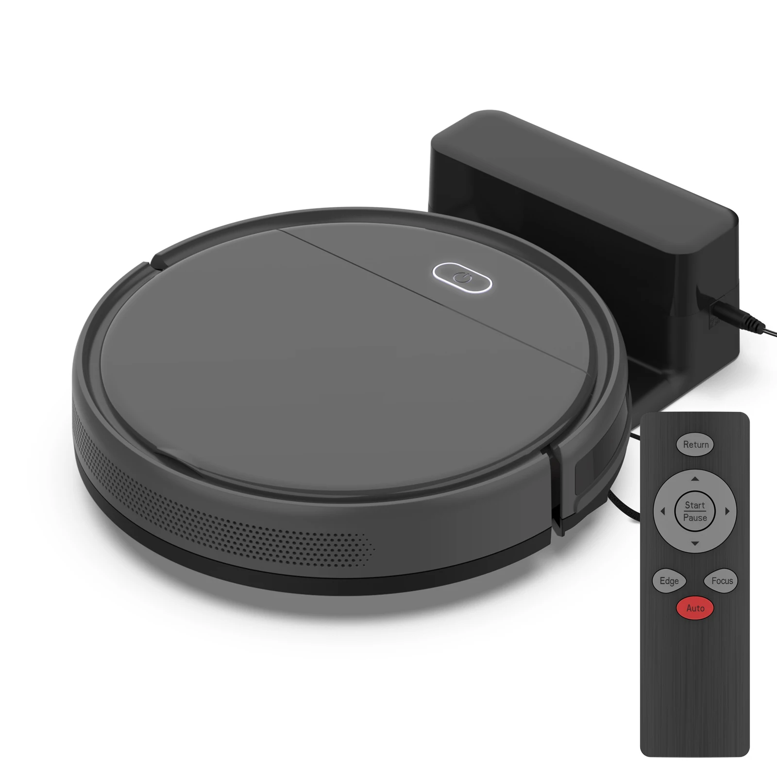 Vastorm E3 Roboter-Staubsauger mit Wischfunktion 3-in-1 Leistungsstarke Saugkraft Automatische Selbstaufladung Intelligente Wischfunktion für Boden, Teppich und Tierhaare im Haushalt