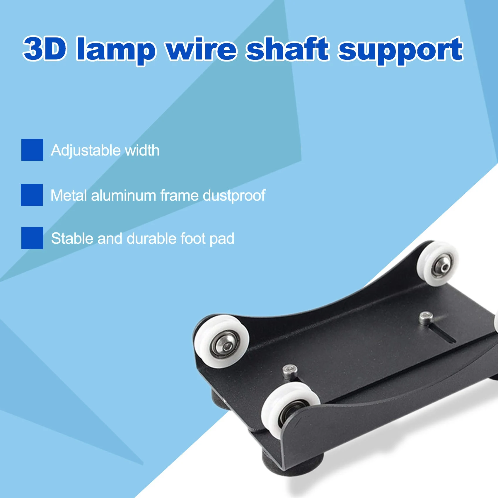 3D Printer Filament Holder Extra Smooth 3D Filament Spool Holder With Bearing For Ender3 Ender3s Ender-3PRO CR-10 CR-10S