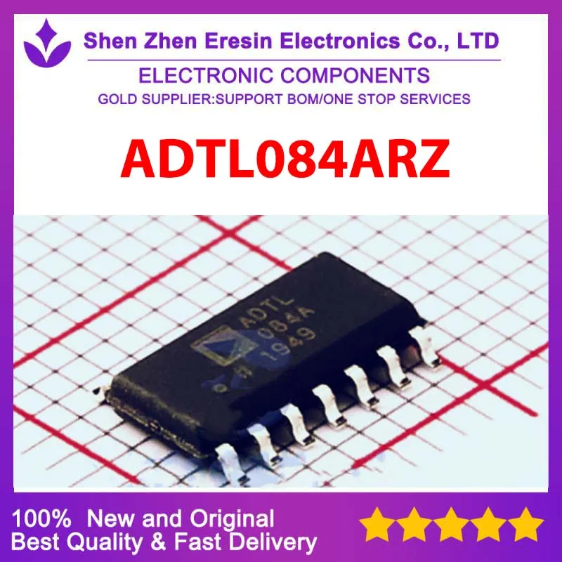 Бесплатная доставка, 10 шт./лот ADTL084ARZ SOP14, новый и оригинальный