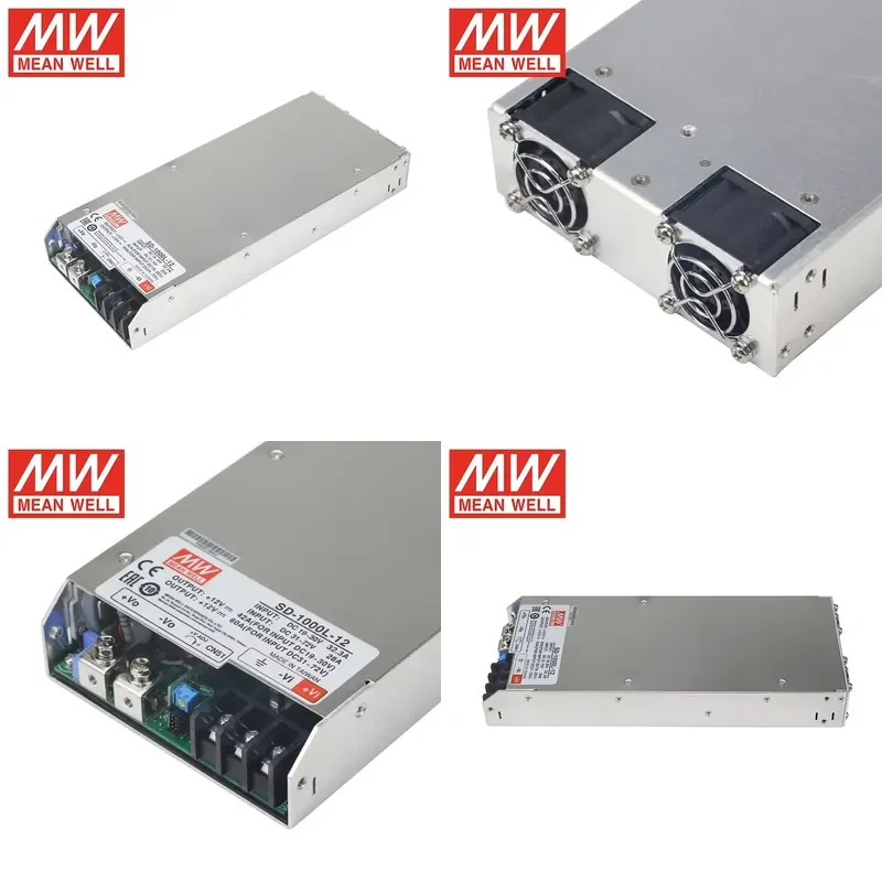 Meanwell SD-1000L-12 1000W 19~72V Input 24V 36V 48V 72V DC to 12V DC Step Down Buck Converter