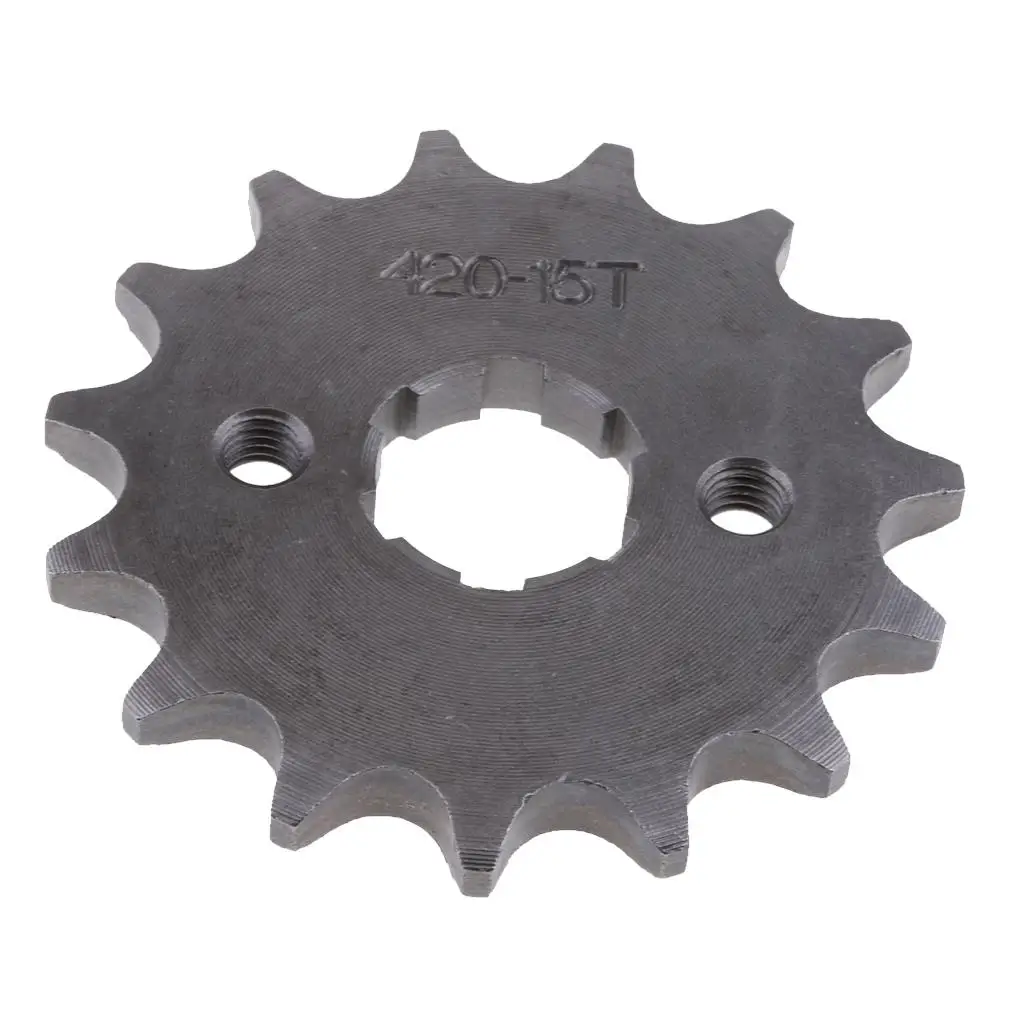 20mm 15T 420 Chain Pitch Front Sprocket Cog for Trail Dirt Bike ATV