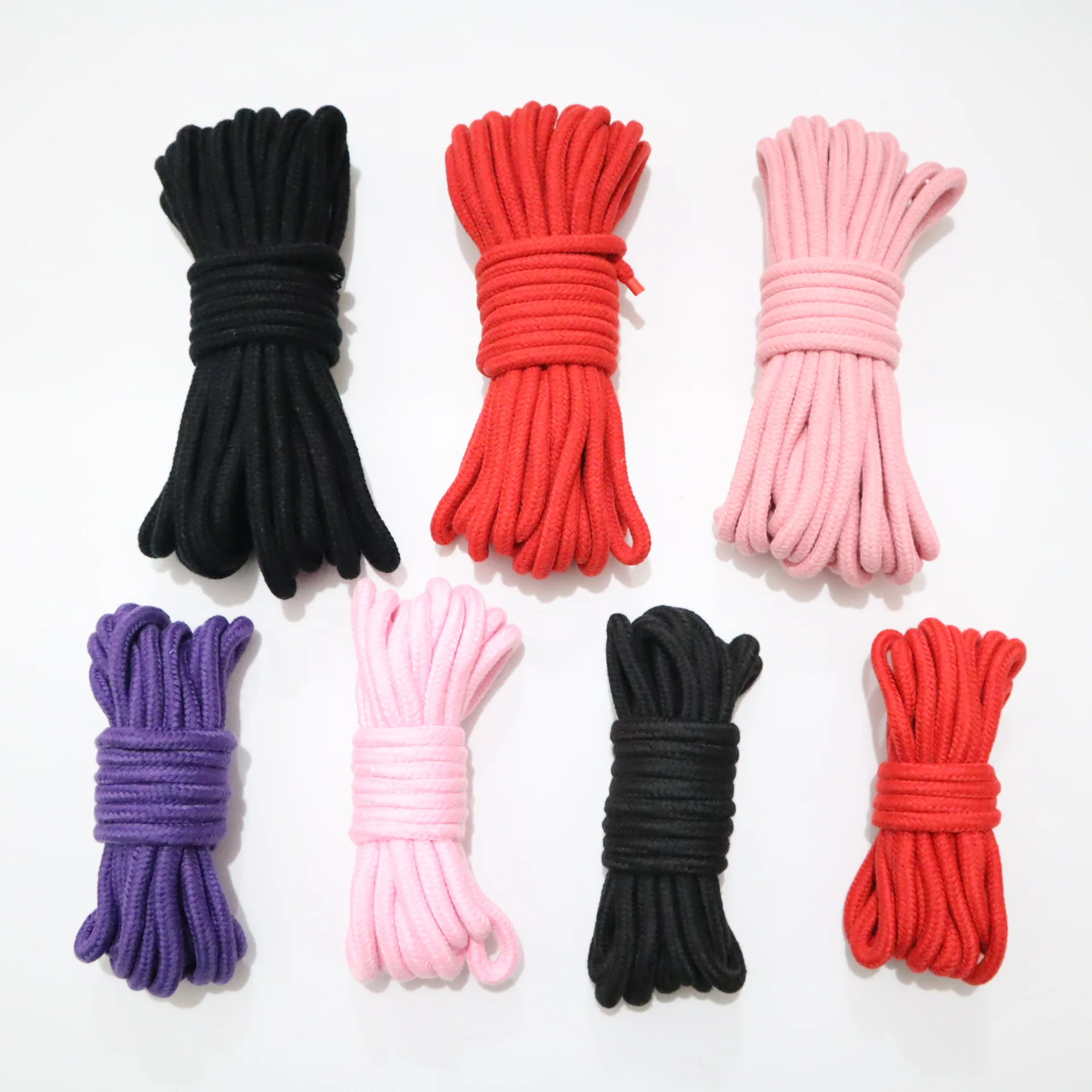 5 Meters Thickened Sex Game Bondage Restraint Rope Sex Toys for Couples SM Soft and Comfortable All Cotton