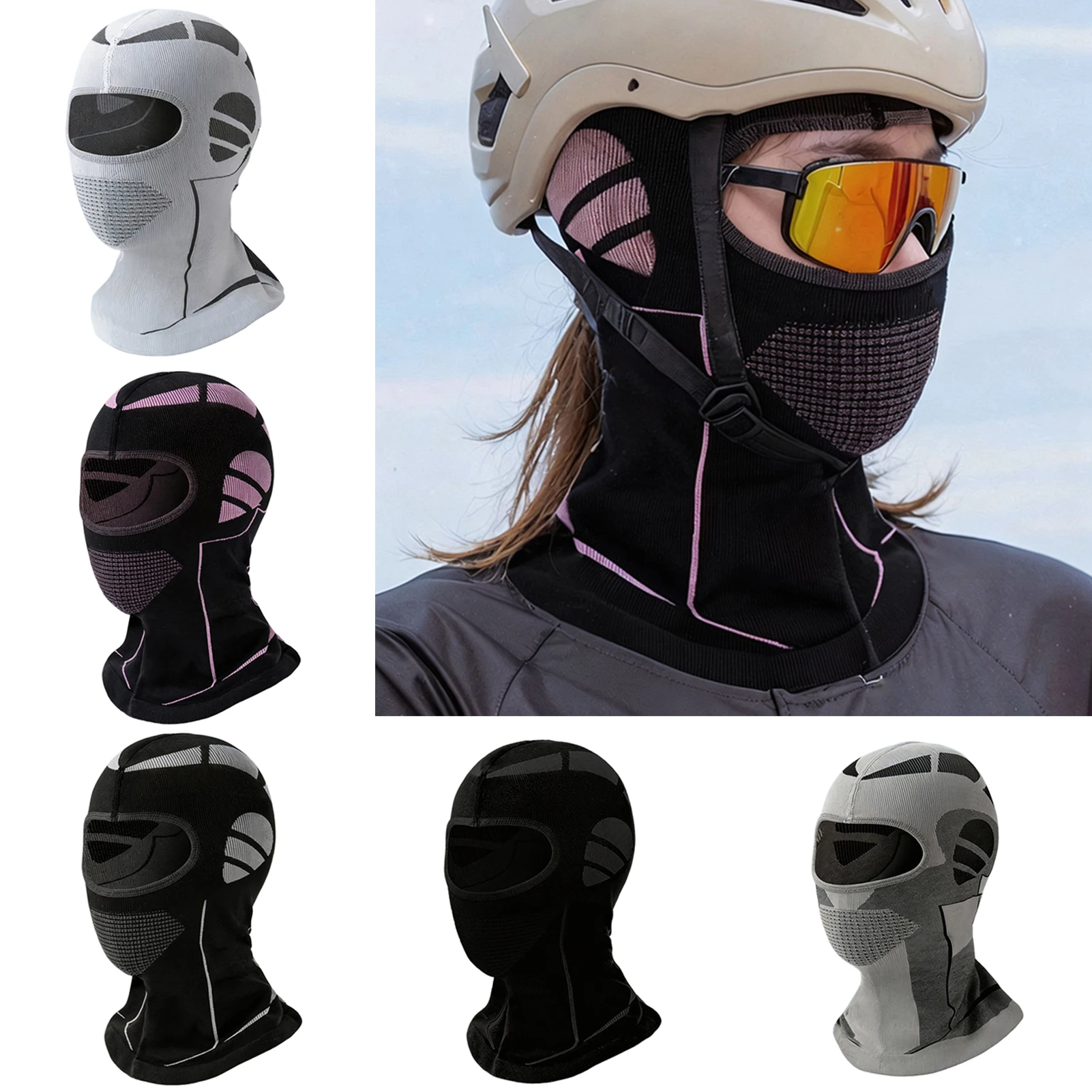 Winter Cycling Commute - Motorcycle Face Mask Winter Cycling Balaclava