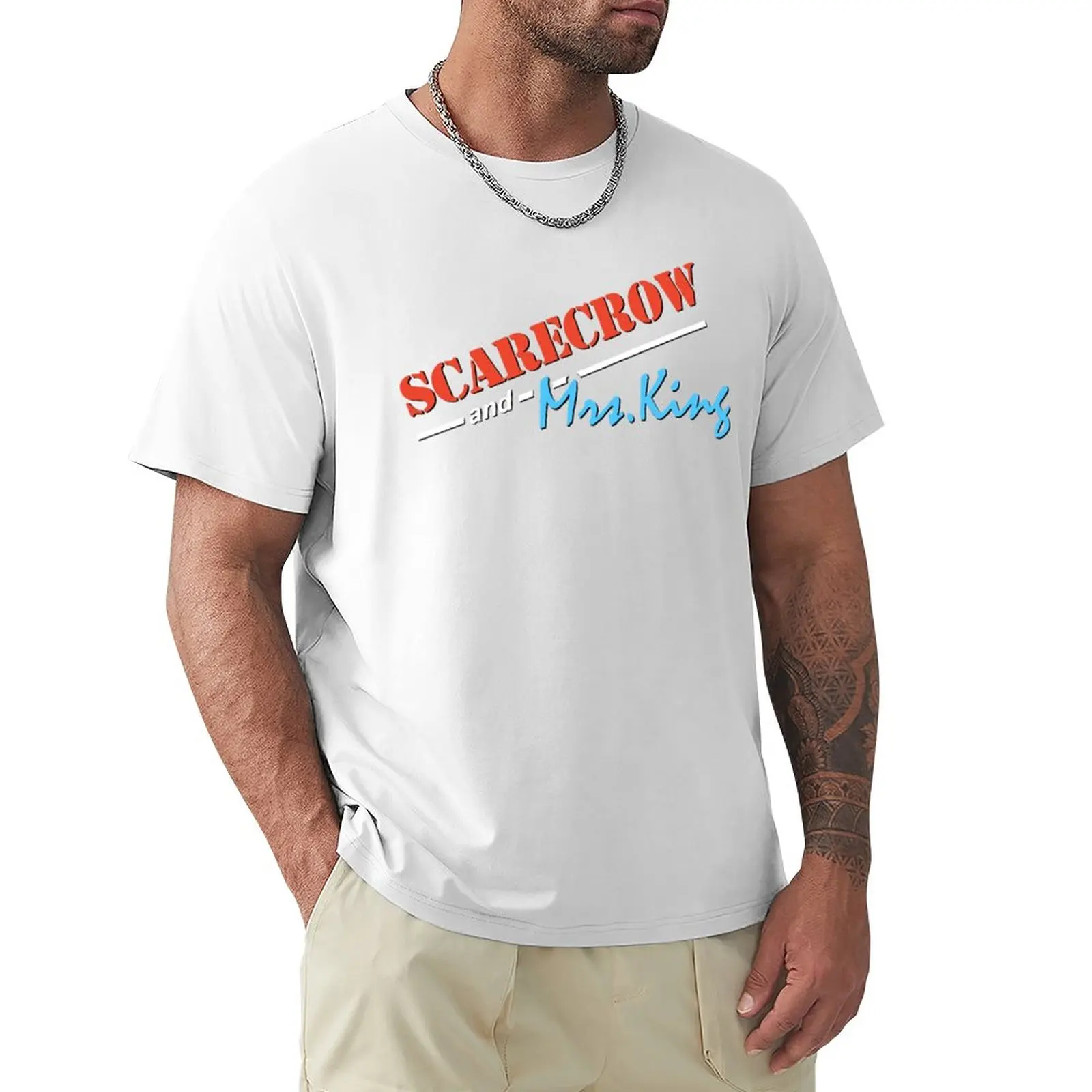 

Scarecrow and Mrs King T-Shirt T-shirt for a boy funny t shirt T-shirt men