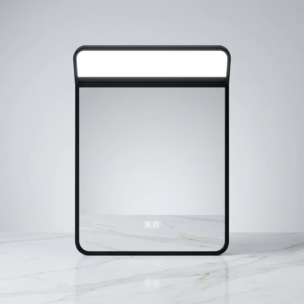 Factory Stainless Steel Wall Mounted LED Makeup Mirror