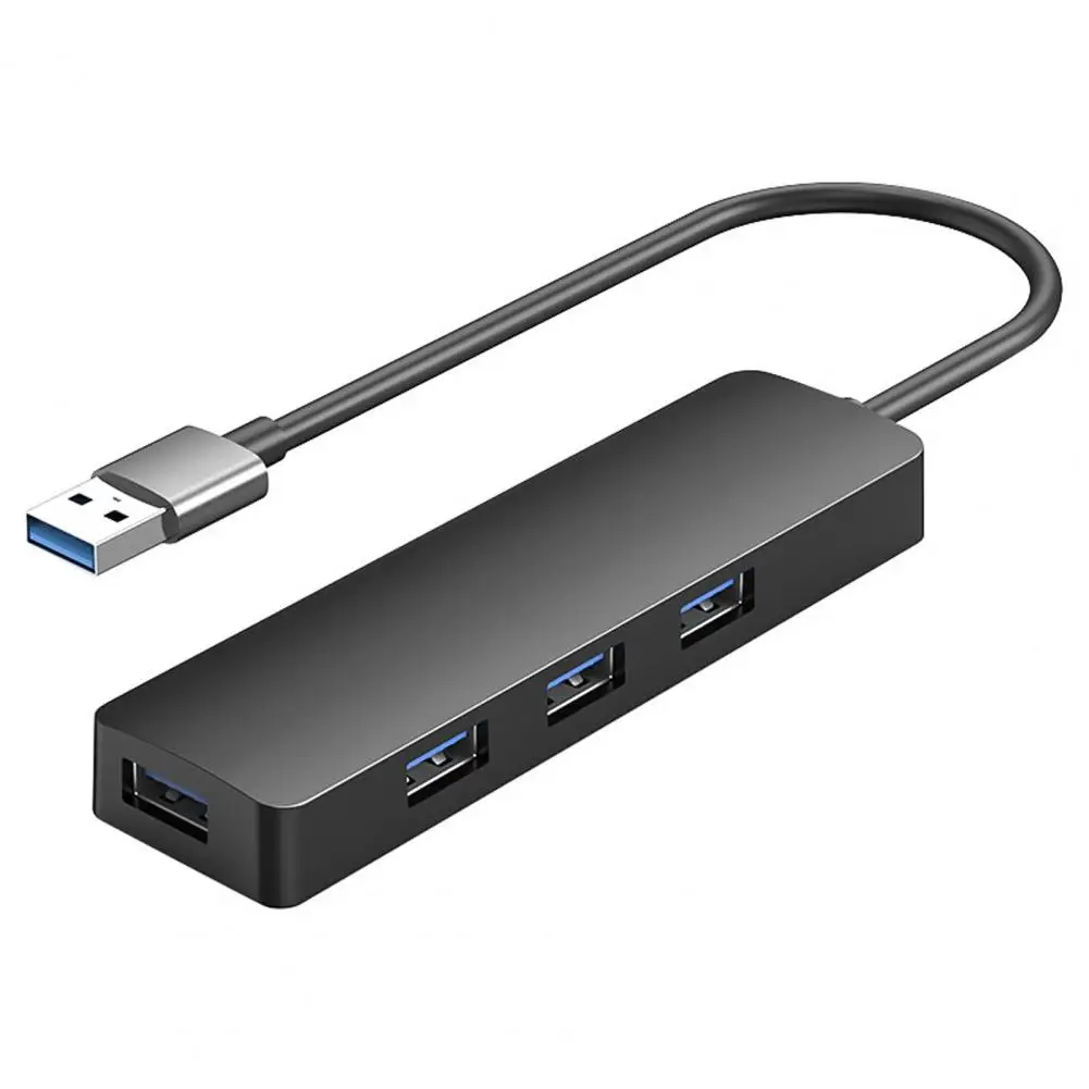 

USB3.0 Hub 4-in-1 Docking Station 5Gbps High Speed Data Transfer Splitter Adapter 4 Port Replicator for Laptop Mobile Phone HDD