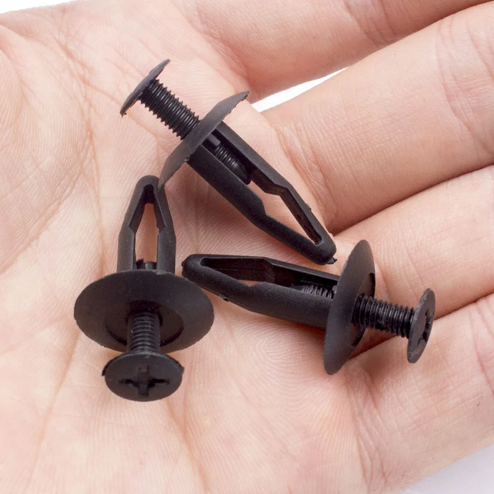 20Pcs Car Expansion Clamp Fits Push in 6mm 6.5mm 7mm 8mm 8.5mm 9mm Hole Panel Trim Retainer Clips Fastener
