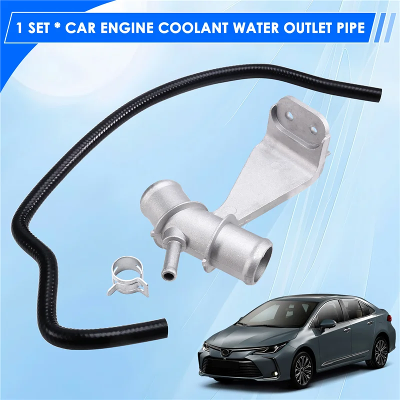 

Car Engine Coolant Water Outlet Pipe Radiator Coolant Pipe 16577-22030 1657722030 For Toyota Corolla 1.8L 2009-2017