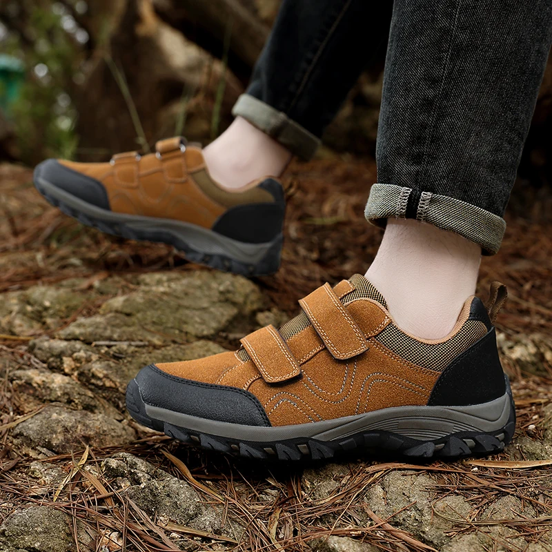 

2026 Мужская уличная походная обувь Туристические треккинговые кроссовки Альпинизм Трейл-беговая обувь Износостойкая треккинговая прогулка