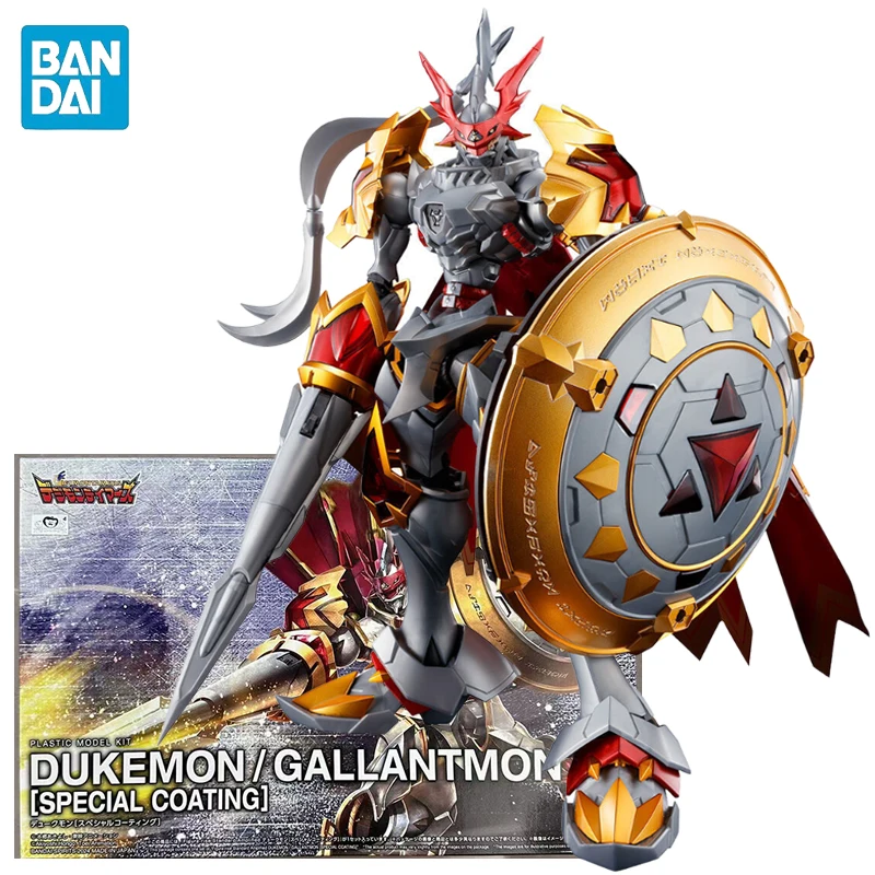 BANDAI figura-rise estándar amplificado Digimon Adventure 02 DUKEMON/GALLANTMON [reubrimiento especial] juguete de modelo de ensamblaje de acción de Anime