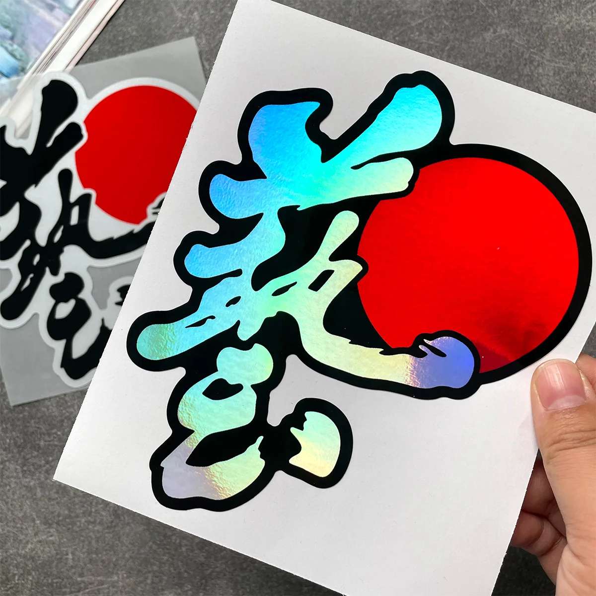 

1pc JDM Style Motorcycle Sticker Motorbike Front Fairing Scooter Body Fuel Tank Car Window Trunk Vinyl Decal