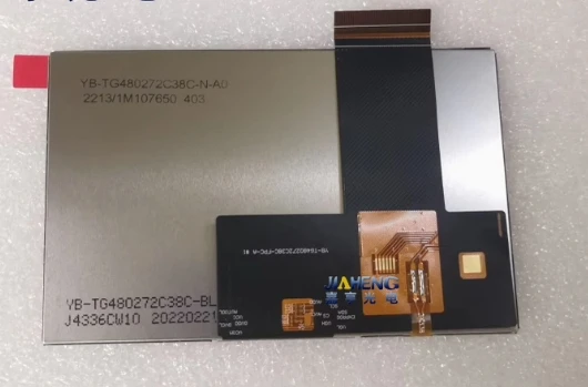 شاشة LCD 4.3 بوصة 45P YB-TG480272C38C-FPC-A YB-TG480272C38C-N-A0 شاشة داخلية