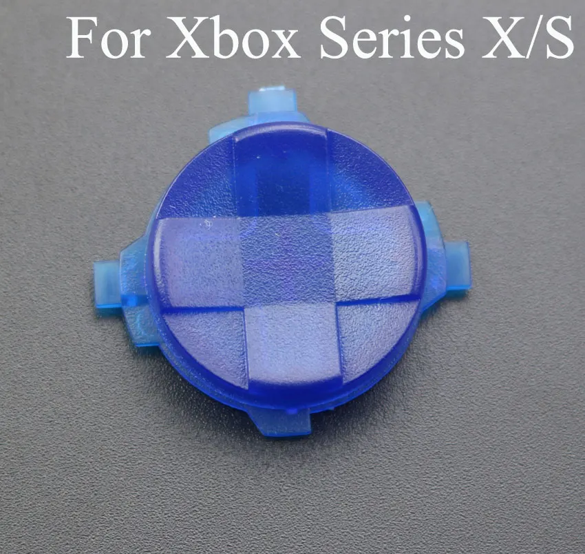 1 szt. Chromowany plastikowy przycisk d-pad do kontrolera Xbox Series X S Dpad klawisze strzałek krzyżowe przyciski kierunkowe