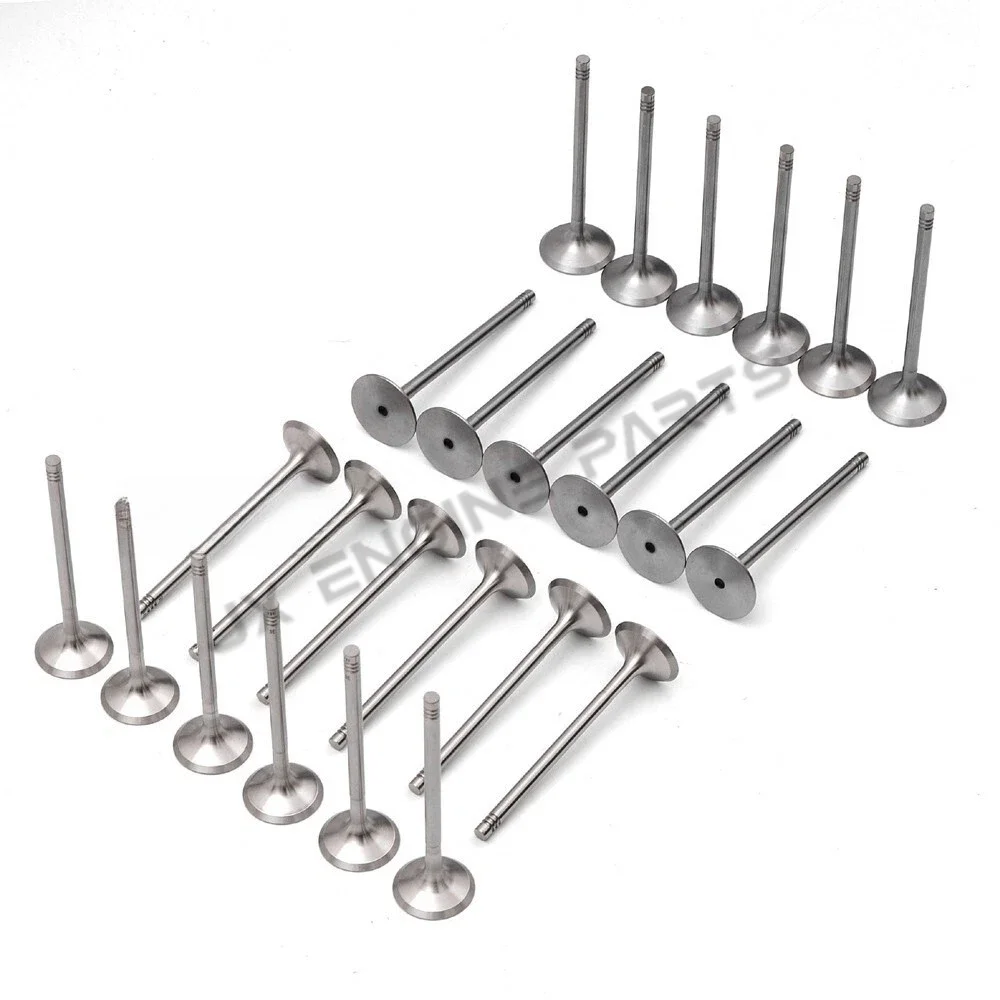 M50 M52 M54 S52 Engine Intake Exhaust Valve Set For BMW 2.5 2.8 3.0 3.2 325i 330Ci 525i 530i 730i M3 X3 X5 Z3 Z4 M52B25 M54B30