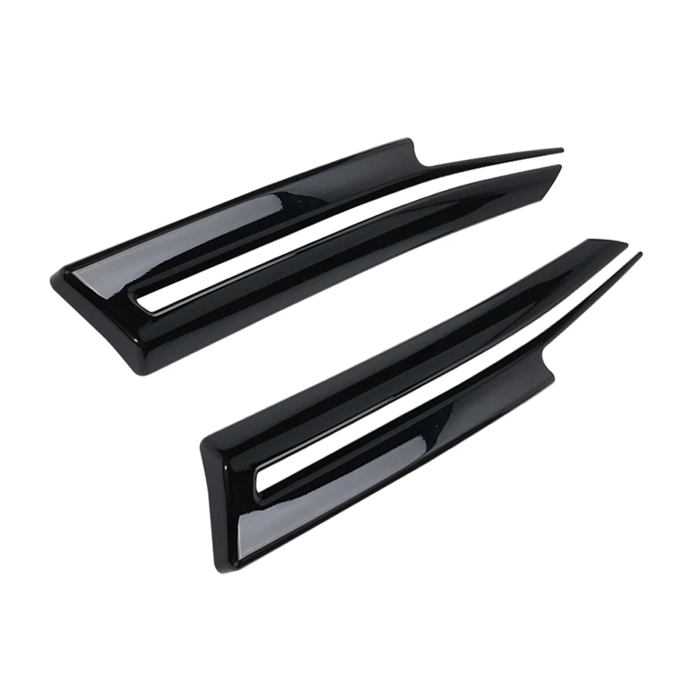 Newest For  XV 2021-2023 Piano Black Front Bumper Center Hood Grill Strip Trim Direct Replacement Car Accessories