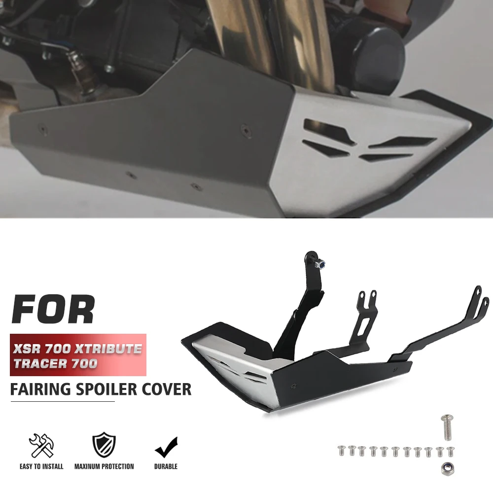 

For YAMAHA XSR 700 XTribute 2021 2020 2019 Engine Chassis Spoiler Guard Cover Skid Plate Belly Pan Protector XSR700 TRACER 700