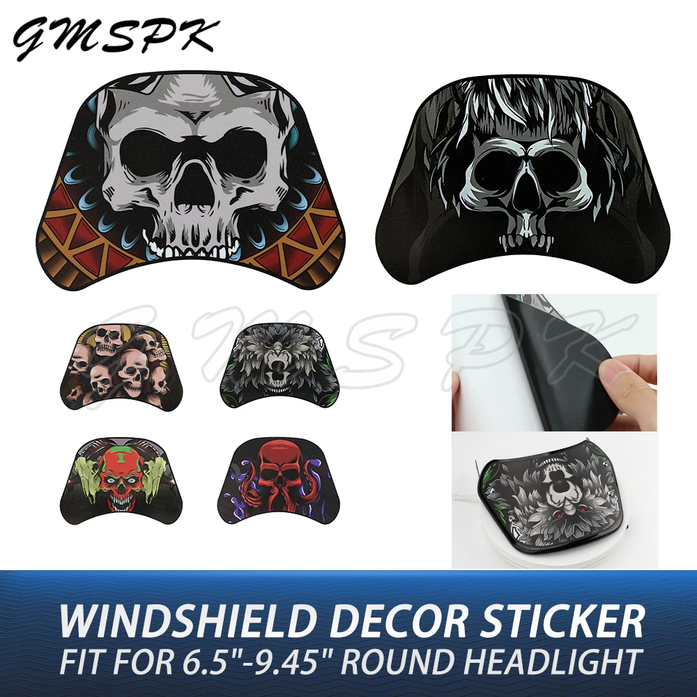 

Motorcycle Windscreen Windshield Sticker Fit for Honda Navi CBF600N VTR250/650 Magna VF750 Hornet CB250F CB600F CB1000SF CB550