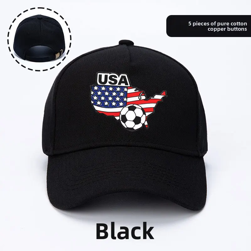 Casquette de baseball réglable unisexe, imprimée avec motif de joueur de football et badge commémoratif de match de football, style Heritage