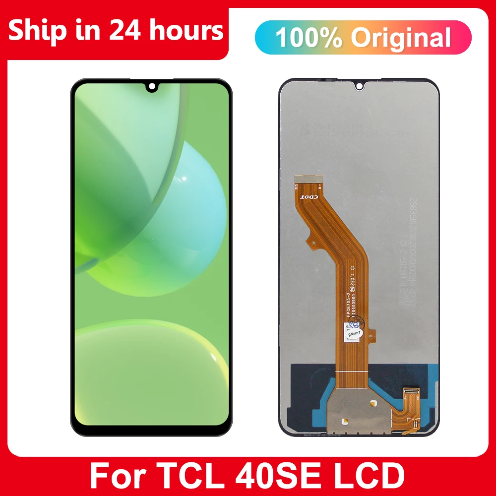 

6.75'' Original 100 Teasted For TCL 40 SE LCD Display Touch Screen Digitizer Assembly Parts for TCL 40 SE