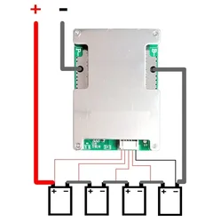 4S 12V 800A Max BMS LiFePo4 Lithium Iron Phosphate Battery Protection Board Balanced Charging Module For arduino Car Motorcycle