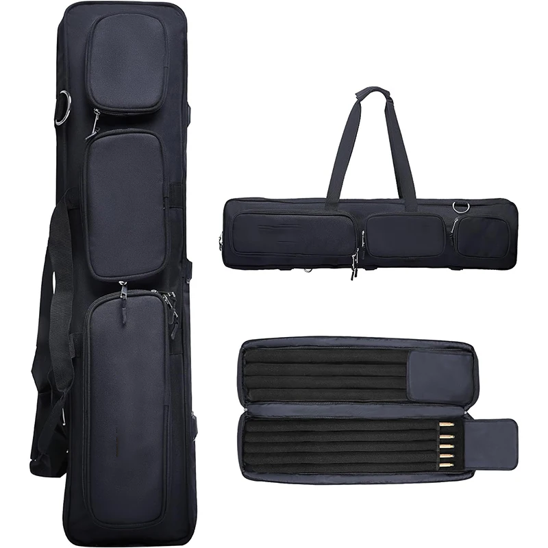 

Free sample High Quality Factory Oxford Waterproof Flute Bag Billiard Pool Cue Stick case Sleeve Bag New Snooker Billiard