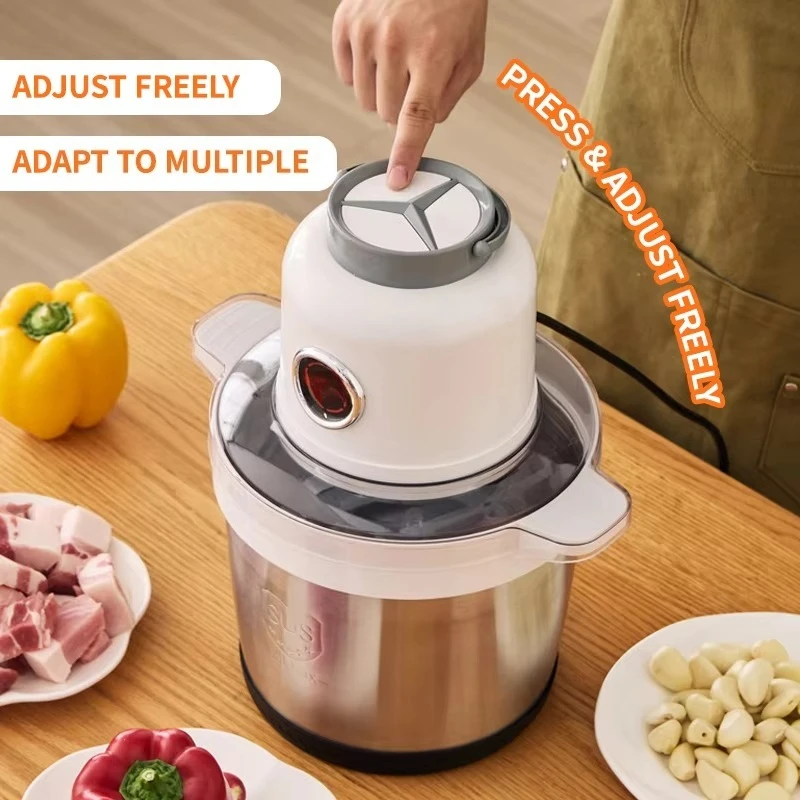High Quality 8L 1000W  Kitchen Meat Grinder Vegetable Chopper