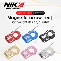 1pcs NIKA Archery Arrow Rest left and right handed Arrow Rest For Hunting  Recurve Bow Accessories