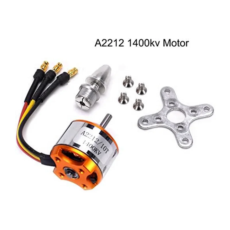 

BEDW-2212 1400KV Motor+30A ESC+SG90 Servo+8060 Propeller Set For RC Plane Quadcopter Fixed Wing Plane Helicopter Aircraft Spare