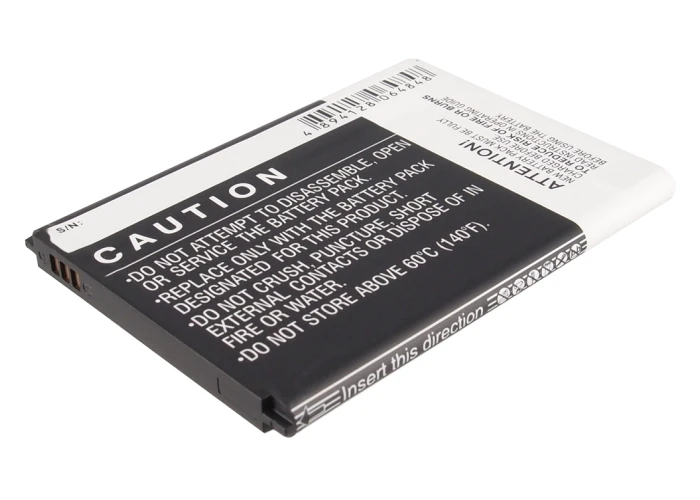 Cameron Sino 3100mAh Battery EB595675LU for Samsung Galaxy Note 2, N7100, N7105, N7105T,N7108,N7108D, N719, R950, E250, L900,/