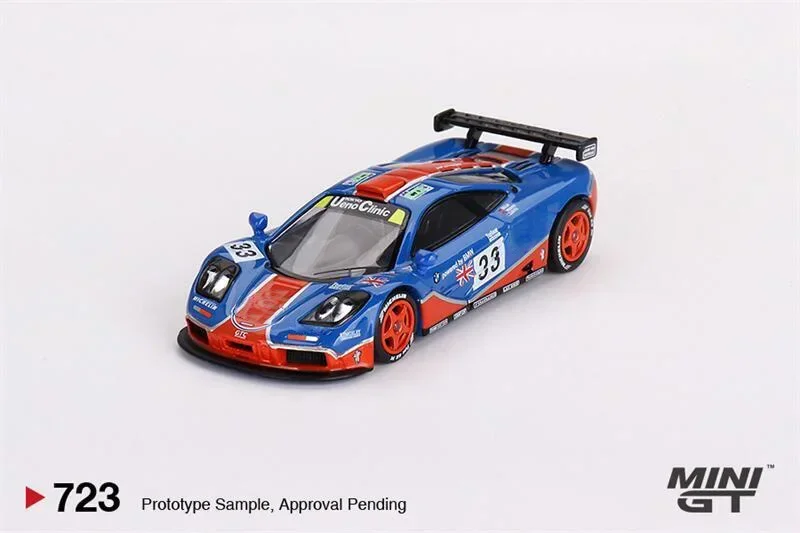 MINI GT 1:64 F1 GTR #33 1996 Le Mans 24Hr LHD Diecast Model Car