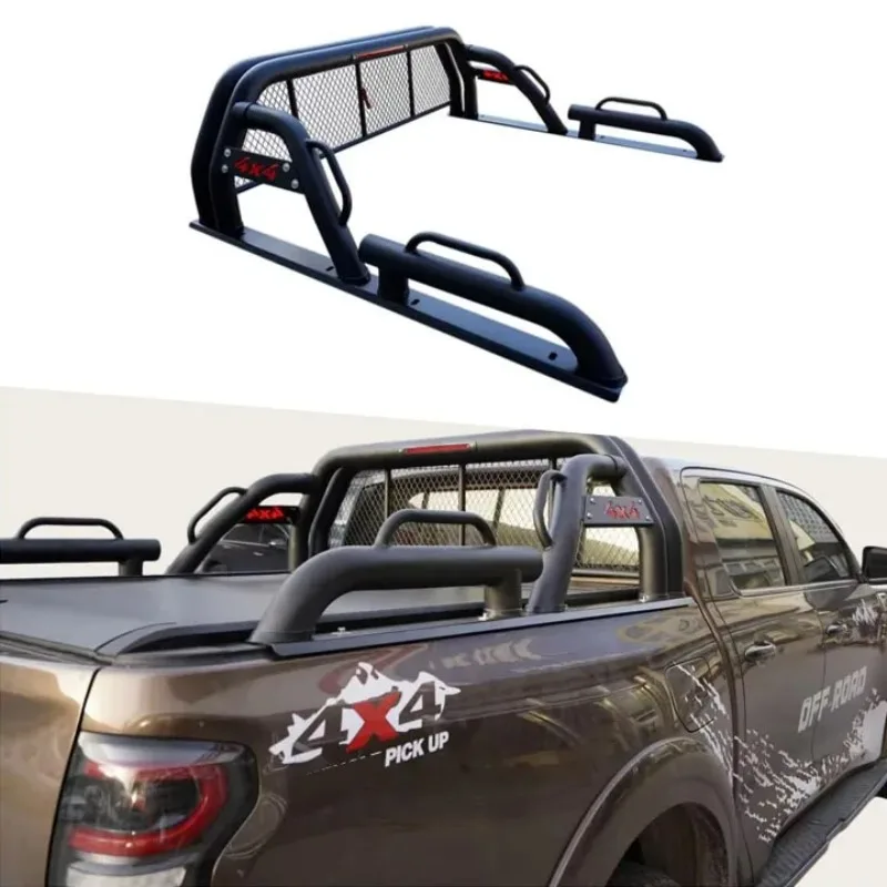 

Заводская горячая распродажа, заводская цена, 4x4, пикап, автомобильные аксессуары, стальной рулон, спортивный стержень для Tacoma Great Wall Poer Ranger 2023 20