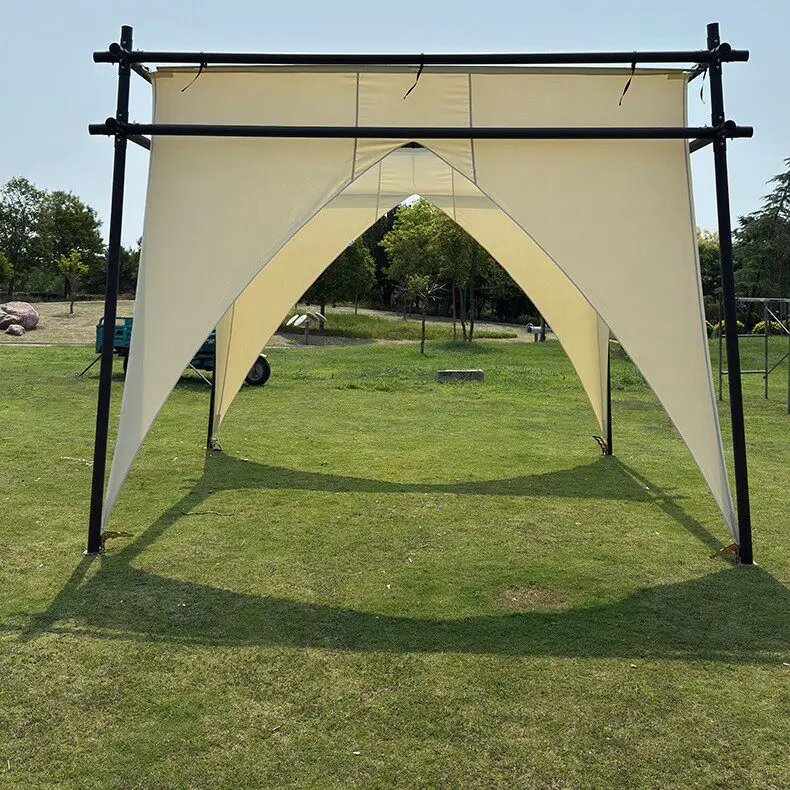 Portable scenic bar camp large catering sunshade canopy atmosphere tent