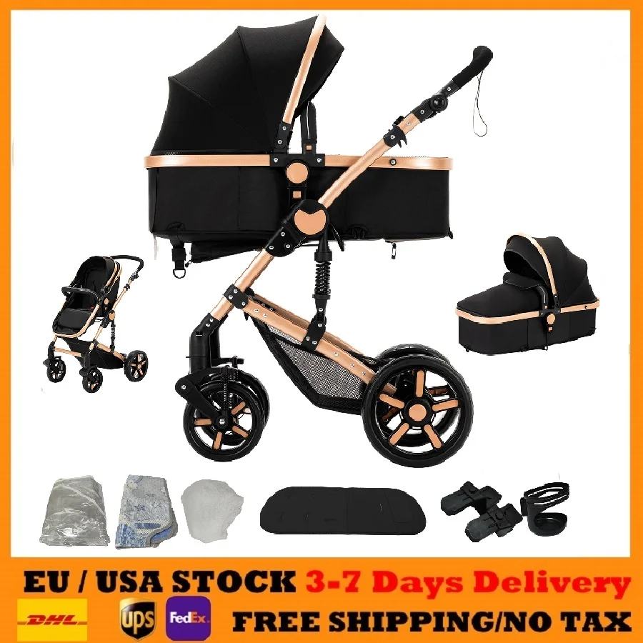 

Supperbebe Light Baby Strollers Infant Travel System Stroller Baby Cars Baby Carriage Foldable Baby Stroller 2 in 1 Babies
