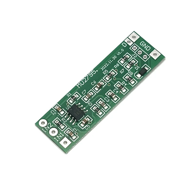 4Pcs PCBA for Single Coil Pickup Active Pickup Building 50.2x15.7mm IC-TL-061C Pickup Parts for Electric Guitar