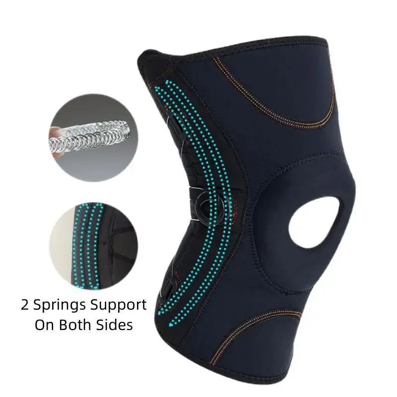 1Pcs Micro Adjustable Knee Pad Sports Knee Brace Support Bandage for Gym Joint Pain Meniscus Tear ACL Arthritis Knee Pads