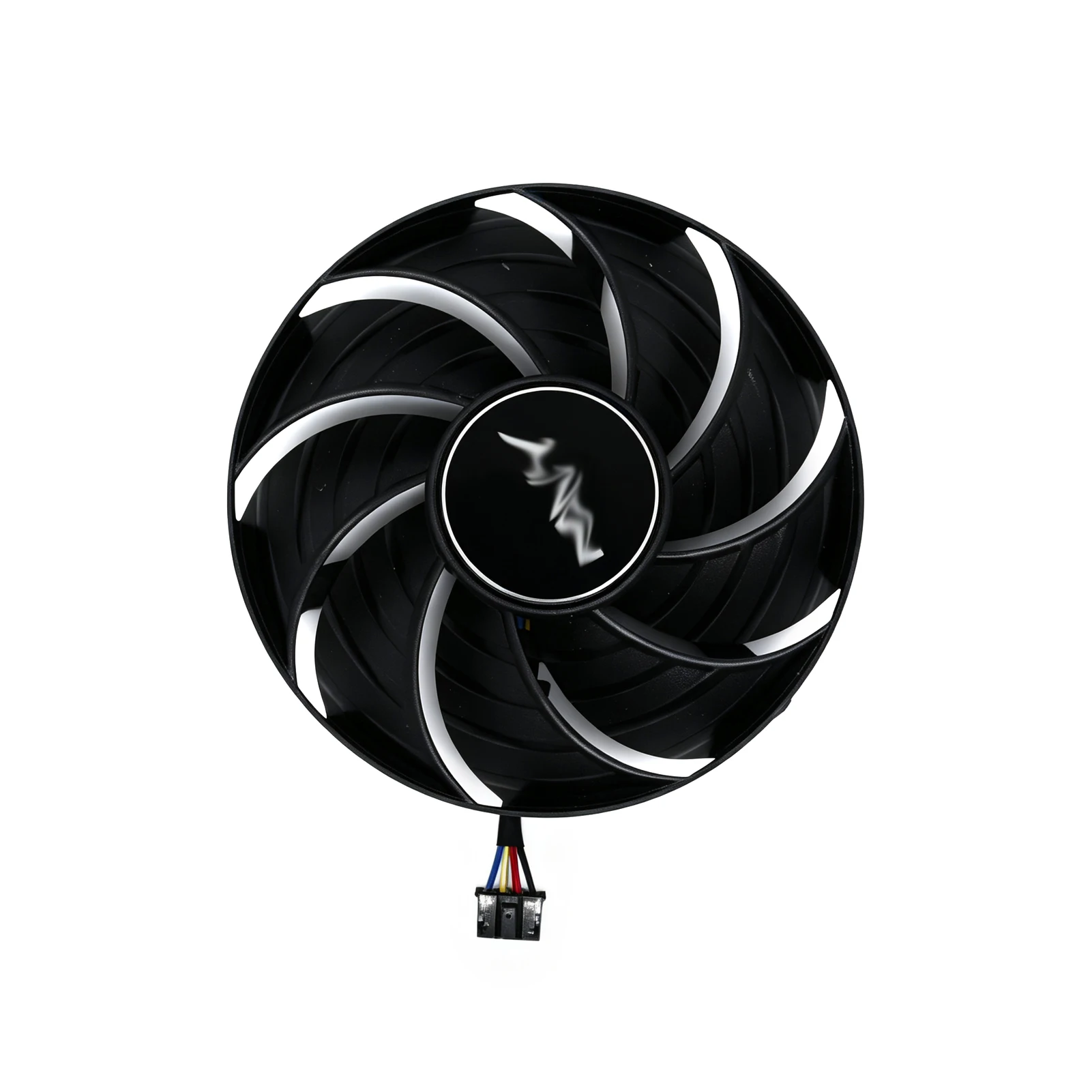 Video GPU Cooler,Graphics Cards Fan,For PNY RTX 5070 5070Ti RTX5070 5070 Ti ARGB EPIC-X Overclocked Triple Fan 16GB,FD9015H12D