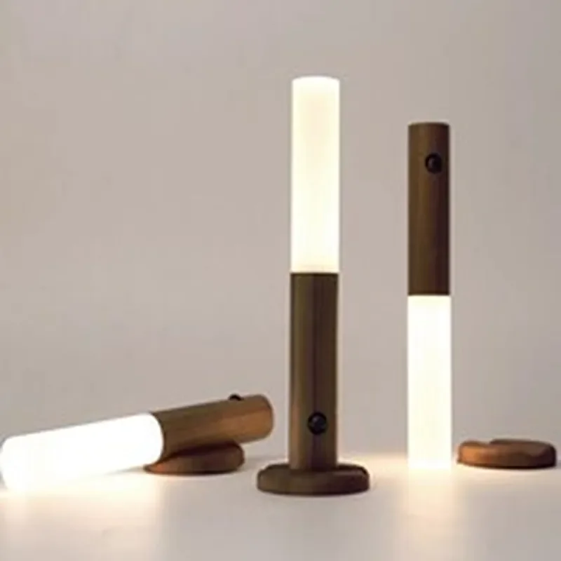 Modern Wall Lamp with Sensor Control Brown Shade for Bedroom Living Room Bathroom Corridor Ambient Lighting