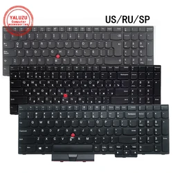 US/RU/SP English/Russian/Spanish NEW Laptop Keyboard For Lenovo Thinkpad T570 T580 P51S P52S