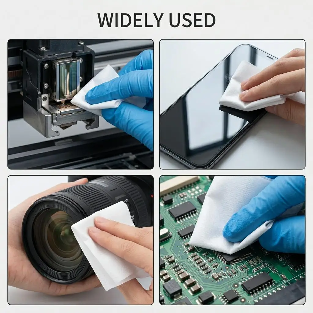 

9x9 inch cleanroom wiper 150 piece for Infiniti Seiko JHF Konica inkjet printhead cleaning cloth wiper