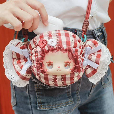 Belle boîte aveugle en peluche EMMA Candy House, sac à bandoulière en vinyle, accessoires de poupée, jouet tendance, boîte mystère, cadeaux pour filles