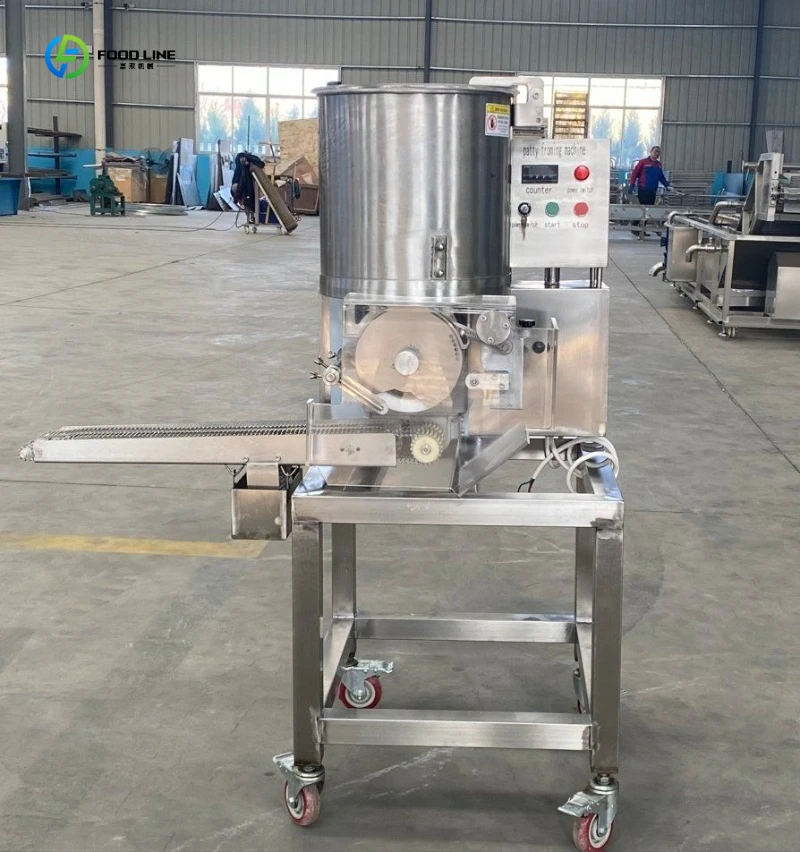 Meat Patty Making Machine Easy‑Operation Meat Pie Burger Patty Forming Machine for Catering Wholesale Business FL Customized