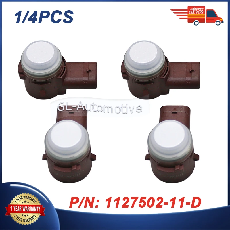 1/4PCS 1127502-11-D 112750211D PDC Parking Sensor For Tesla 3 X S Car Accessories