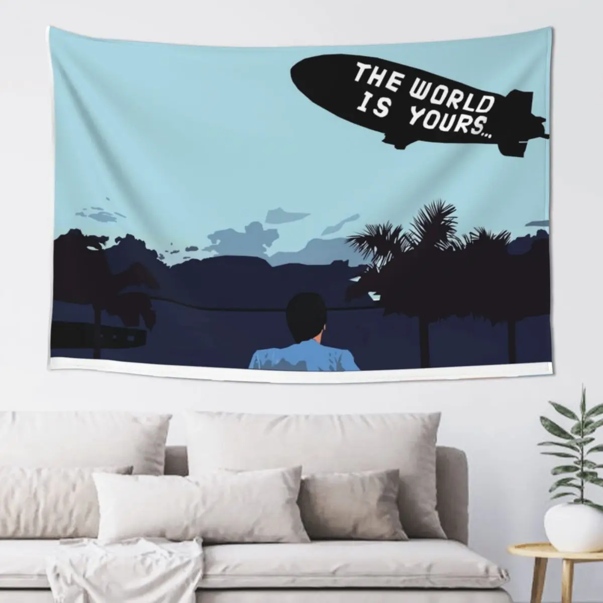 

the world is yours Tapestry Tapete For The Wall Wall Hanging Wall Home Decor Aesthetic Tapestry