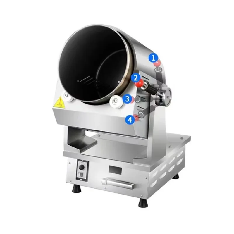 High Quality Smart Automatic Food Vegetable Cooking Machine/6L 12L Restaurant Cooking Robot