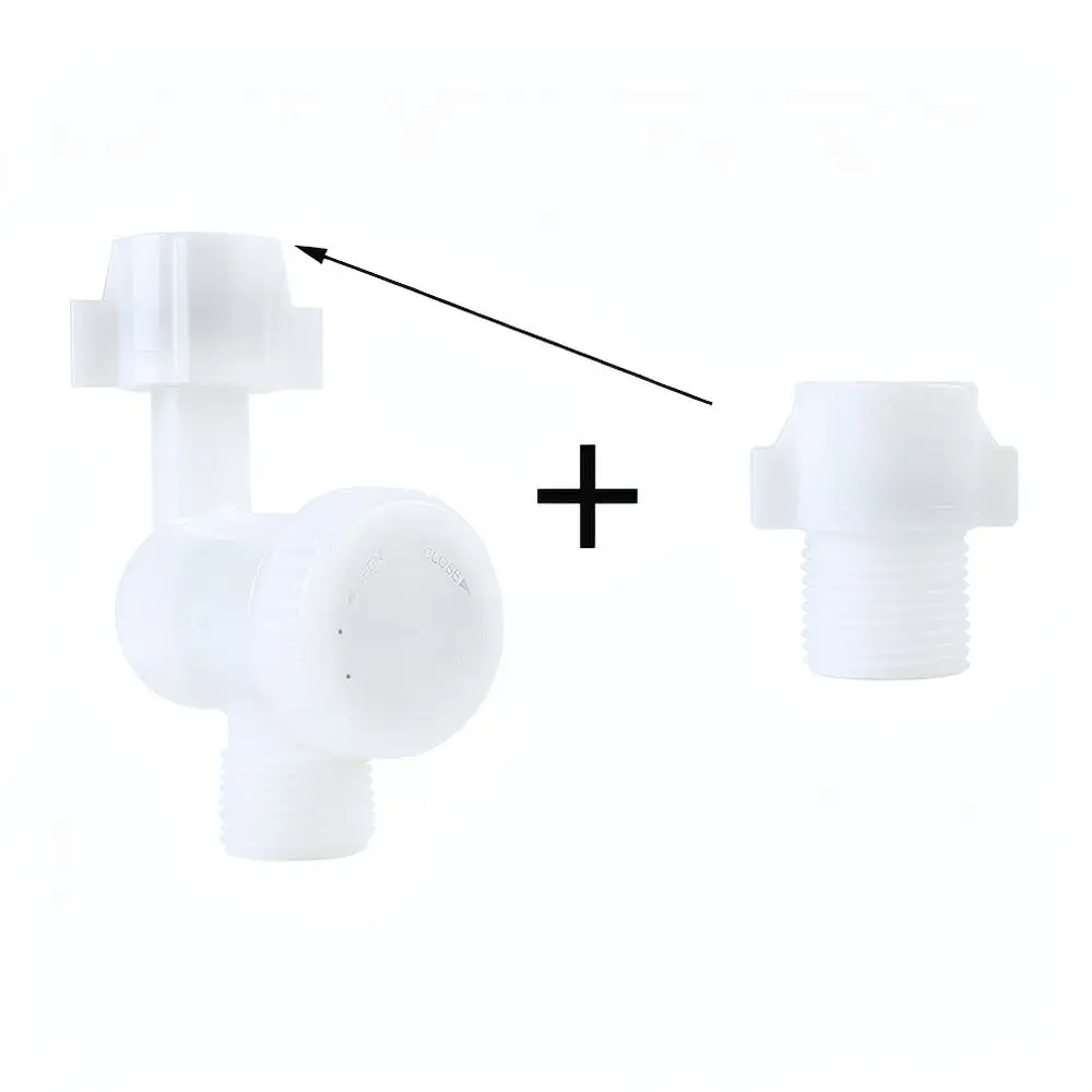 Toilet Tank Water Inlet Filter Adapter Stainless Steel Connector Bathroom Sanitary Plumbing System Maintenance Parts Tool