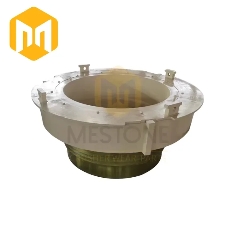 MSD-N23508503 Steel Casting Bowl Assembly for HP3 HP4 Cone Crusher Spare Parts 1 Piece Wear Resistant Ore Mining