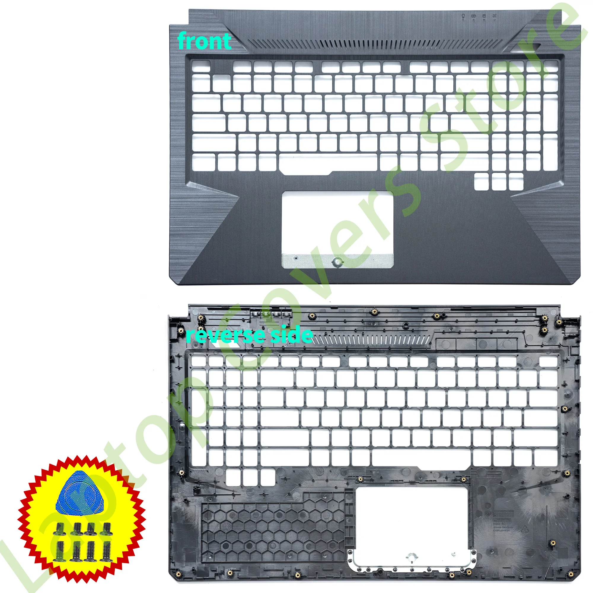 Funda para FX80 FX80G FX80GD FX504 FX504G FZ80 ZX80G nueva cubierta trasera LCD piezas de plástico reemplazar 15,6 pulgadas