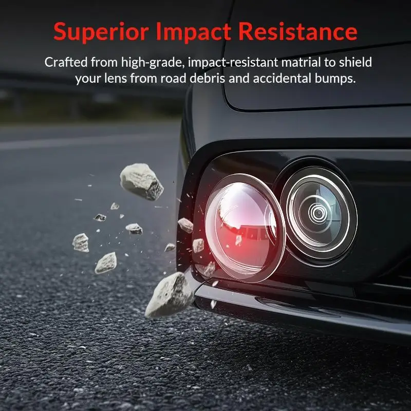 4 PCS Carbon Fiber Car Rear Reversing Camera Rain Visor Protector Anti Rain Anti Scratch For Sedan SUV MPV