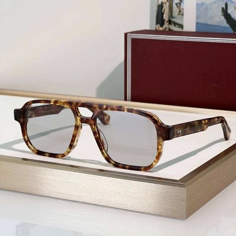 EVANS Business Travel Sunglasses Women Men Fashion Outdoor Eyewear Acetate Vintage Female Retro Shades for Sun with Case