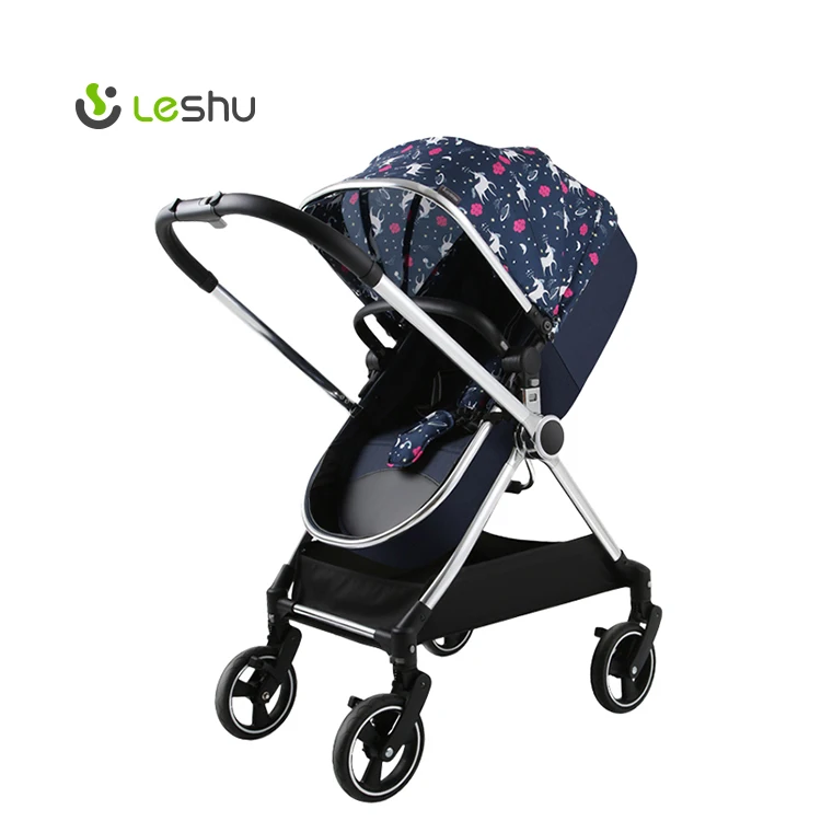 Hot Sale Multi-functional Two-way Luxury Baby Stroller Pushchair Carriages Travel Pram 2 In 1 Baby Stroller For Newborns